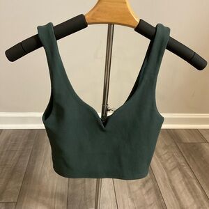 Zara Deep Green Crop Top